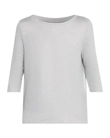 MAJESTIC FILATURES Soft Touch 3/4-Sleeve Metallic Jersey T-Shirt | Thumbnail 1