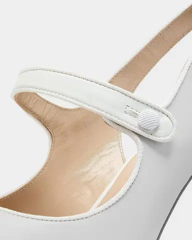 Manolo Blahnik Camparisli Leather Mary Jane Slingback Pumps | Thumbnail 3 Manolo Blahnik Camparisli Leather Mary Jane Slingback Pumps | Thumbnail 3