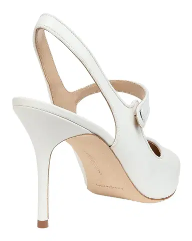 Manolo Blahnik Camparisli Leather Mary Jane Slingback Pumps | Thumbnail 1 Manolo Blahnik Camparisli Leather Mary Jane Slingback Pumps | Thumbnail 1