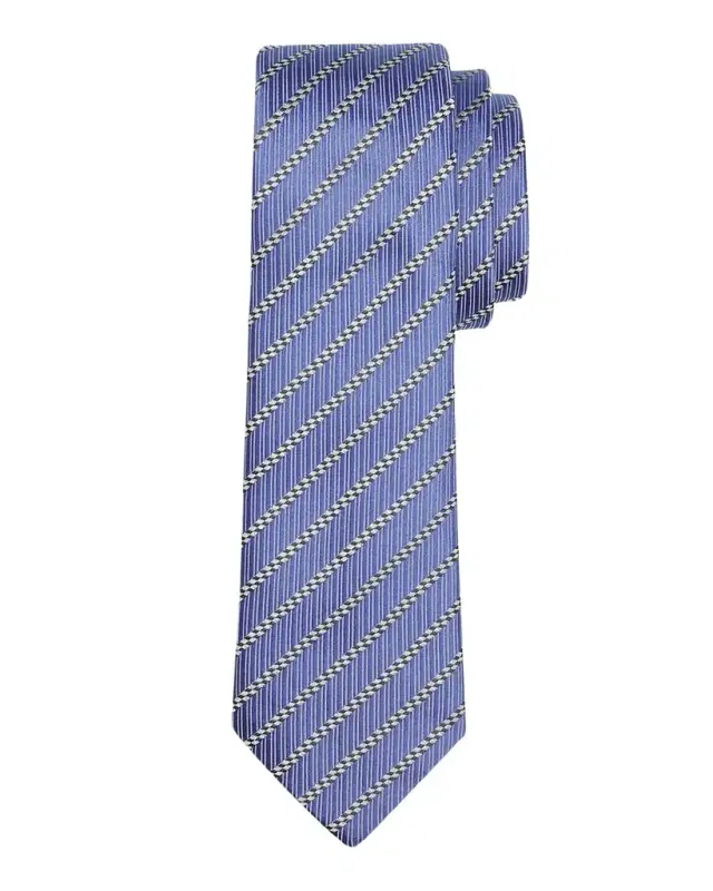 Giorgio Armani Men 's Mixed Stripe Silk Jacquard Tie