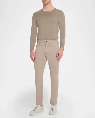 Bugatchi Men 's Preston Stretch Cotton Five-Pocket Pants | Thumbnail 2