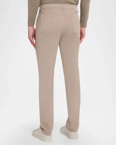 Bugatchi Men 's Preston Stretch Cotton Five-Pocket Pants | Thumbnail 3