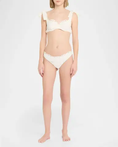 Simkhai Gina Embroidered Bikini Bottoms | Thumbnail 2 Simkhai Gina Embroidered Bikini Bottoms | Thumbnail 2