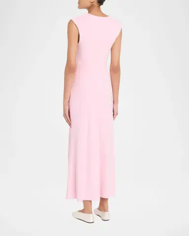 Simkhai Acacia Draped Jersey Midi Dress | Thumbnail 3 Simkhai Acacia Draped Jersey Midi Dress | Thumbnail 3