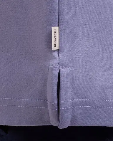 Bugatchi Men's Tipped Knit-Trim Quarter-Zip Polo Shirt | Thumbnail 5 Bugatchi Men's Tipped Knit-Trim Quarter-Zip Polo Shirt | Thumbnail 5