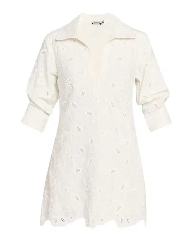 Freya Embroidered Mini Dress