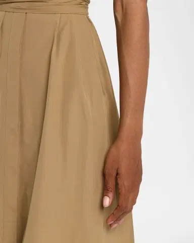 Lafayette 148 New York Wrap-Front Cotton Midi Shirtdress | Thumbnail 5