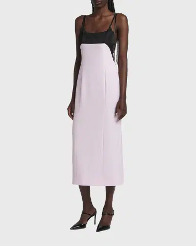 Tom Ford Strappy Silk Crepe Midi Dress | Thumbnail 3 Tom Ford Strappy Silk Crepe Midi Dress | Thumbnail 3