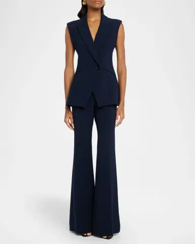 Veronica Beard Ciel Tailored Vest | Thumbnail 2 Veronica Beard Ciel Tailored Vest | Thumbnail 2