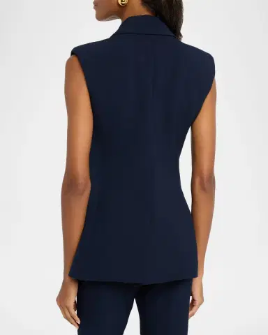 Veronica Beard Ciel Tailored Vest | Thumbnail 3 Veronica Beard Ciel Tailored Vest | Thumbnail 3