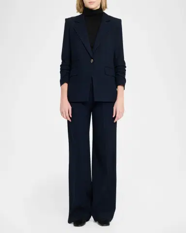 Veronica Beard Marbeau Wide-Leg Pants | Thumbnail 2 Veronica Beard Marbeau Wide-Leg Pants | Thumbnail 2