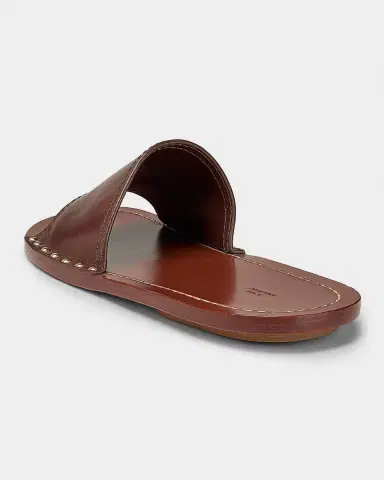 TOTEME Studded Leather Slides | Thumbnail 2