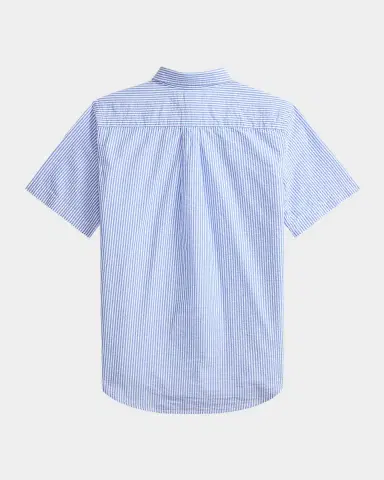Polo Ralph Lauren Little Boy's & Boy's Striped Cotton Seersucker Shirt | Thumbnail 2