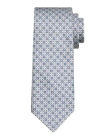 Stefano Ricci Men's Maxi-Mosaic Silk Tie | Thumbnail 1 Stefano Ricci Men's Maxi-Mosaic Silk Tie | Thumbnail 1