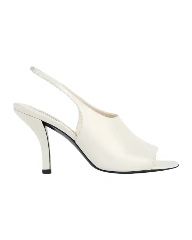 Toteme Contour Naplack Leather Slingback Pumps