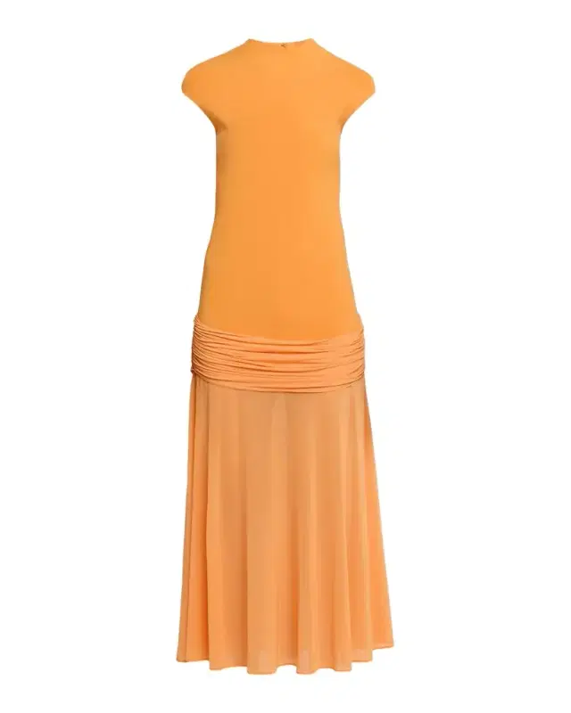 Nola Mock-Neck Combo Midi Dress