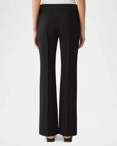Lafayette 148 New York Gramercy Acclaimed Stretch Jersey Flare-Leg Pants | Thumbnail 3