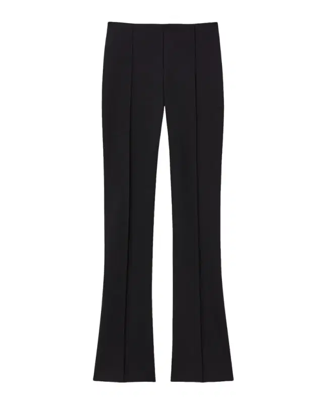Lafayette 148 New York Gramercy Acclaimed Stretch Jersey Flare-Leg Pants