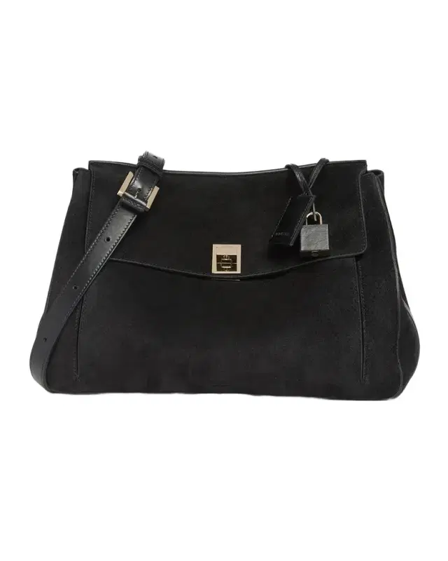 TOM FORD Smooth Suede Shoulder Bag