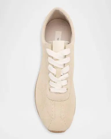TOTEME Flex Suede Low-Top Sneakers | Thumbnail 6 TOTEME Flex Suede Low-Top Sneakers | Thumbnail 6