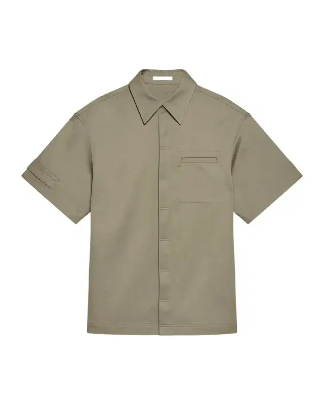 Men's Short-Sleeved Loop Tape Shirt Men's Short-Sleeved Loop Tape Shirt