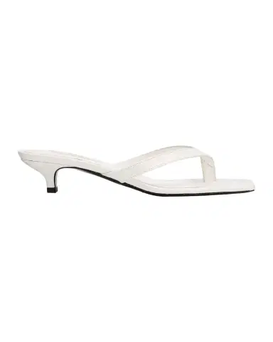 TOTEME 35mm Croc-Embossed Leather Heeled Flip Flops | Thumbnail 1 TOTEME 35mm Croc-Embossed Leather Heeled Flip Flops | Thumbnail 1