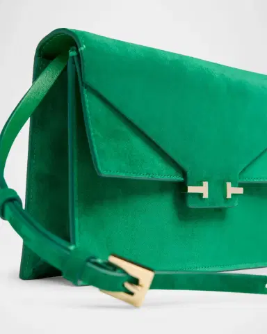 Tom Ford Mini Suede T-Clasp Shoulder Bag | Thumbnail 11