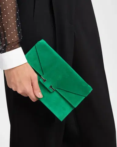 Tom Ford Mini Suede T-Clasp Shoulder Bag | Thumbnail 7