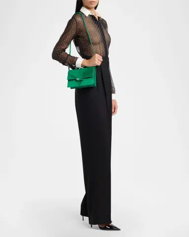 Tom Ford Mini Suede T-Clasp Shoulder Bag | Thumbnail 10
