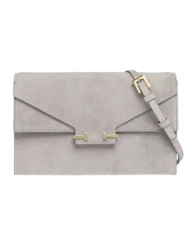 Tom Ford Mini Suede T-Clasp Shoulder Bag | Thumbnail 1