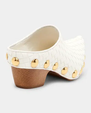 Bottega Veneta Gondola Intrecciato Leather Clog Mules | Thumbnail 2