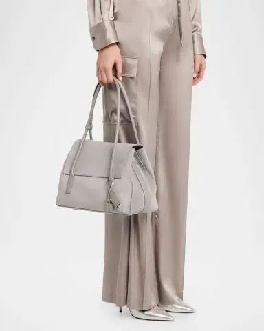 Tom Ford Eclipse Medium Suede & Leather Shoulder Bag | Thumbnail 2 Tom Ford Eclipse Medium Suede & Leather Shoulder Bag | Thumbnail 2