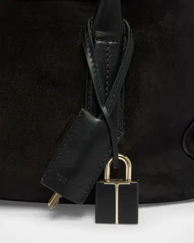 Tom Ford Eclipse Medium Suede & Leather Shoulder Bag | Thumbnail 11 Tom Ford Eclipse Medium Suede & Leather Shoulder Bag | Thumbnail 11