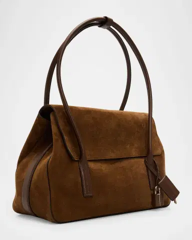 Tom Ford Eclipse Medium Suede & Leather Shoulder Bag | Thumbnail 13 Tom Ford Eclipse Medium Suede & Leather Shoulder Bag | Thumbnail 13