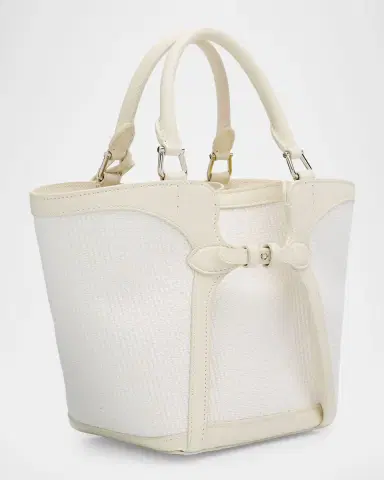 Ralph Lauren Collection The Ralph Woven Tote Bag | Thumbnail 3