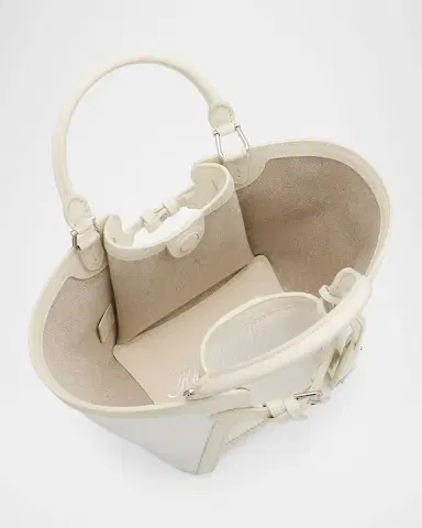 Ralph Lauren Collection The Ralph Woven Tote Bag | Thumbnail 4