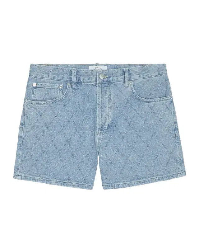 Rails Mesa Lattice Denim Shorts