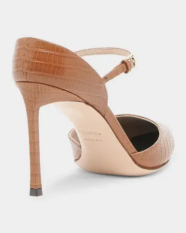 Tom Ford Tejus 85mm Croc-Embossed Leather Mary Jane Pumps | Thumbnail 2 Tom Ford Tejus 85mm Croc-Embossed Leather Mary Jane Pumps | Thumbnail 2