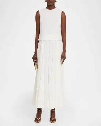 Vince Linen Crewneck Top | Thumbnail 2 Vince Linen Crewneck Top | Thumbnail 2