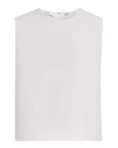 Vince Linen Crewneck Top | Thumbnail 1 Vince Linen Crewneck Top | Thumbnail 1