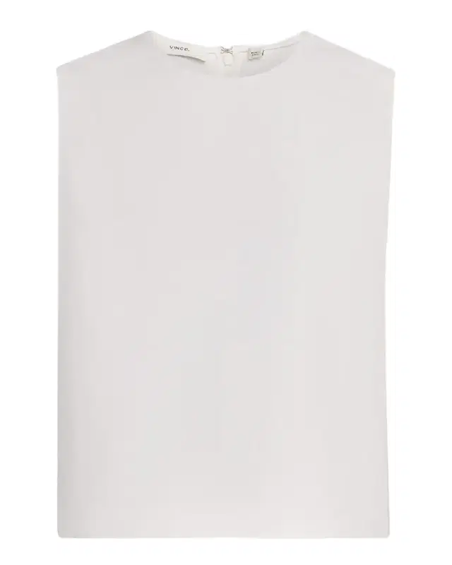 Vince Linen Crewneck Top