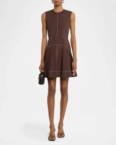 Veronica Beard Karrigan Sleeveless Mini Dress | Thumbnail 2 Veronica Beard Karrigan Sleeveless Mini Dress | Thumbnail 2