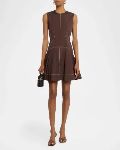 Veronica Beard Karrigan Sleeveless Mini Dress | Thumbnail 4 Veronica Beard Karrigan Sleeveless Mini Dress | Thumbnail 4