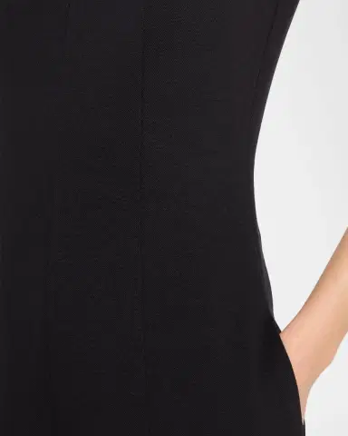 Vince Seamed Square-Neck Knit Midi Dress | Thumbnail 5 Vince Seamed Square-Neck Knit Midi Dress | Thumbnail 5