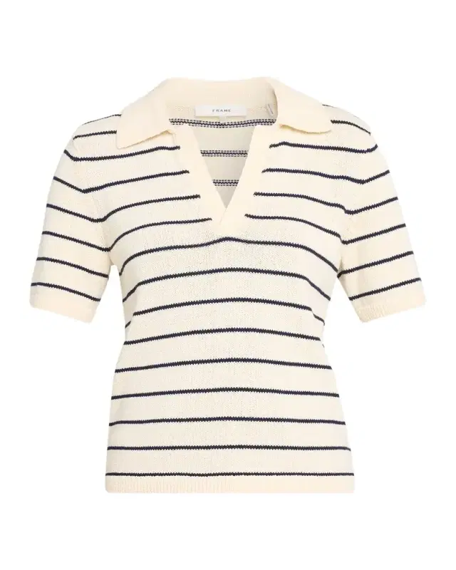 The Striped Relaxed Polo