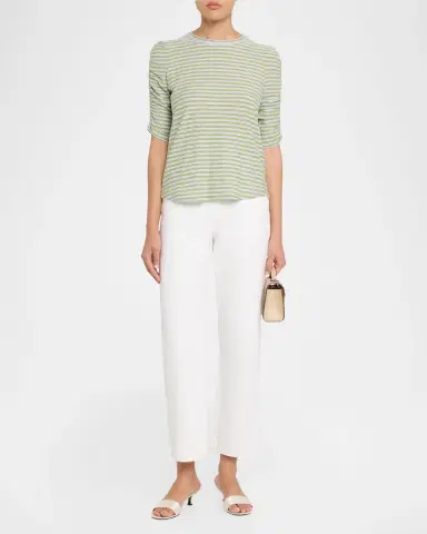 Veronica Beard Waldorf Stripe Tee | Thumbnail 2