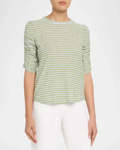 Veronica Beard Waldorf Stripe Tee | Thumbnail 4
