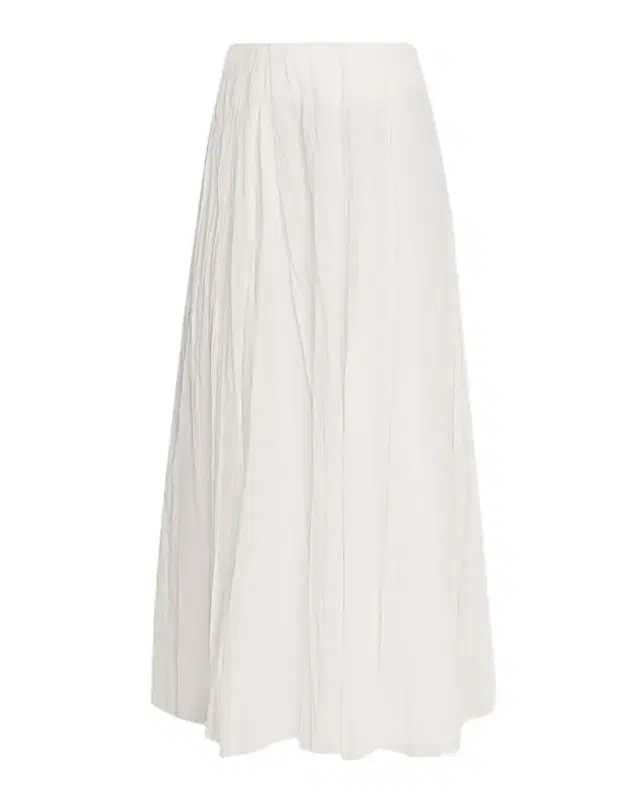 Vince Crinkled Plissé Cotton-Blend Maxi Skirt