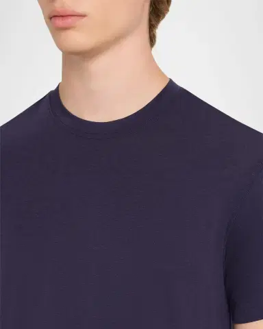 Tom Ford Men's Lyocell-Cotton Crewneck T-Shirt | Thumbnail 5