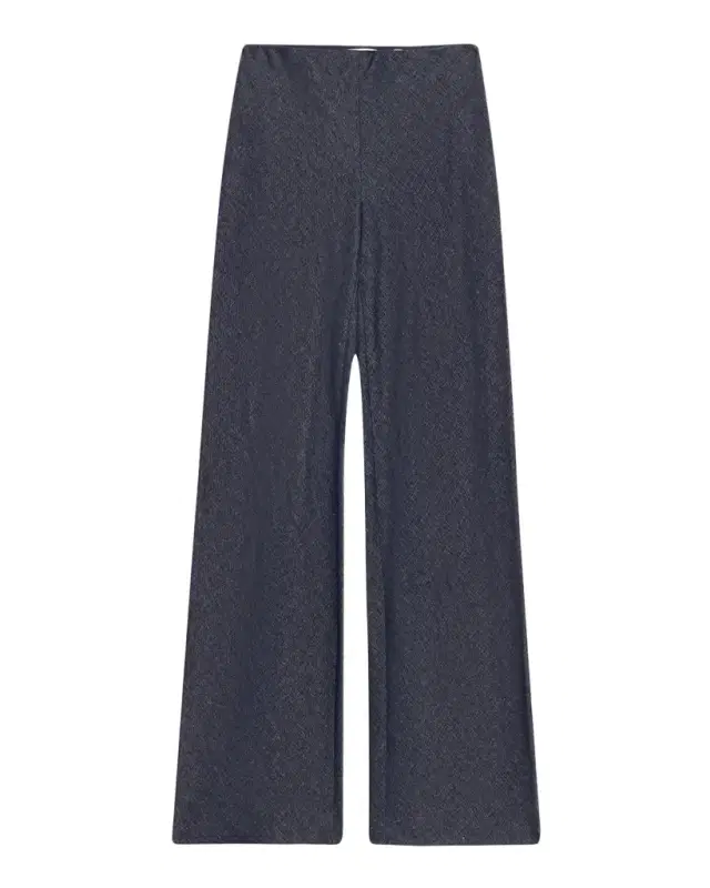 Vince Colette High-Rise Chambray Bias Pants